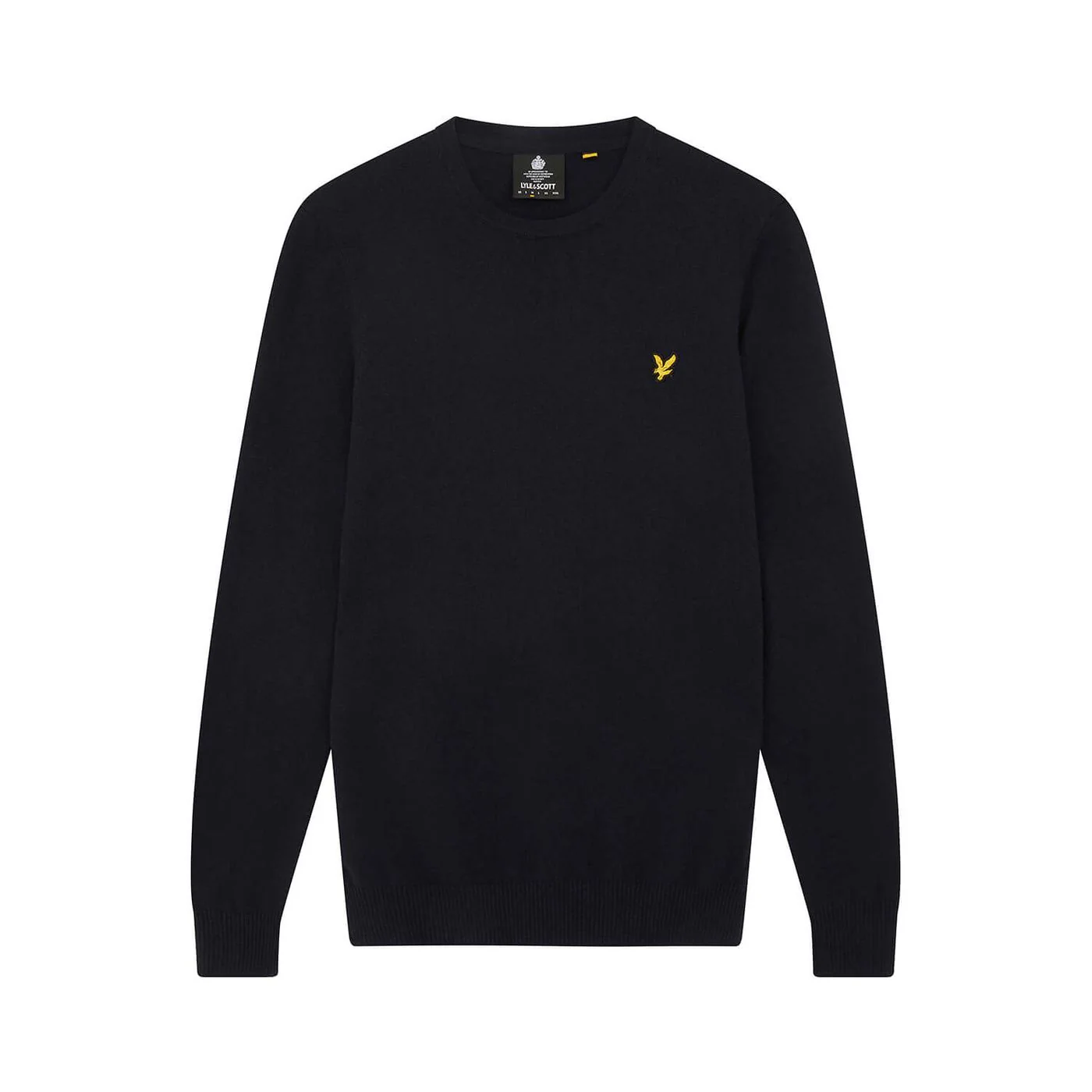 LYLE & SCOTT COTTON MERINO MAGLIA DA UOMO GIROCOLLO KN400VC - Image 3