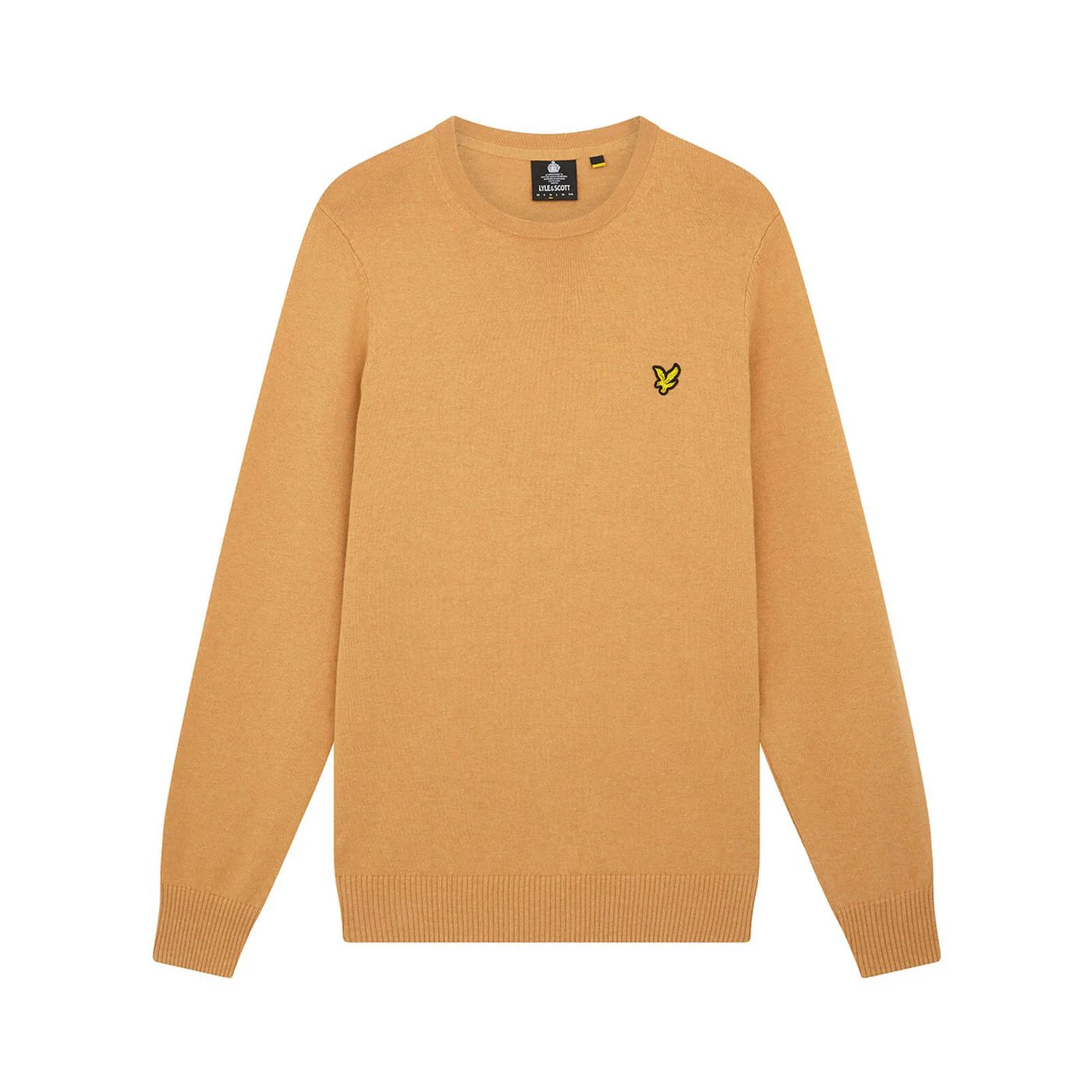 LYLE & SCOTT COTTON MERINO MAGLIA DA UOMO GIROCOLLO KN400VC - Image 5
