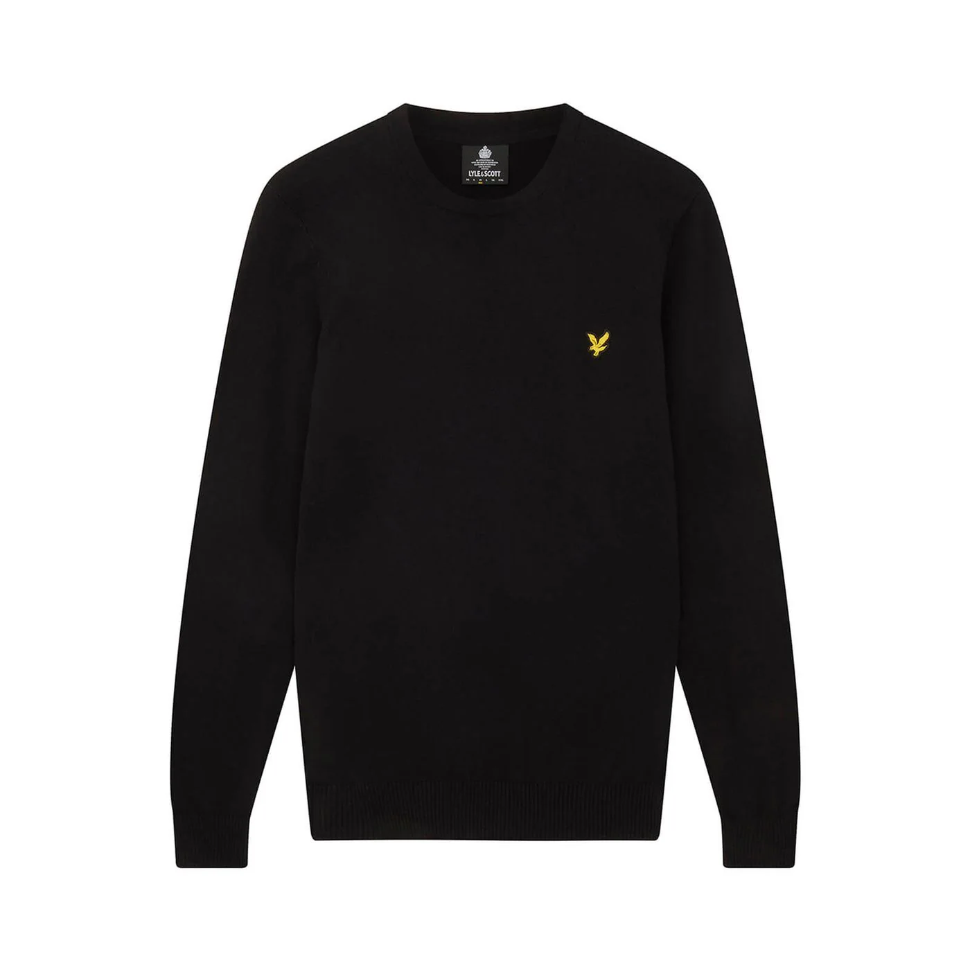 LYLE & SCOTT COTTON MERINO MAGLIA DA UOMO GIROCOLLO KN400VC - Image 7