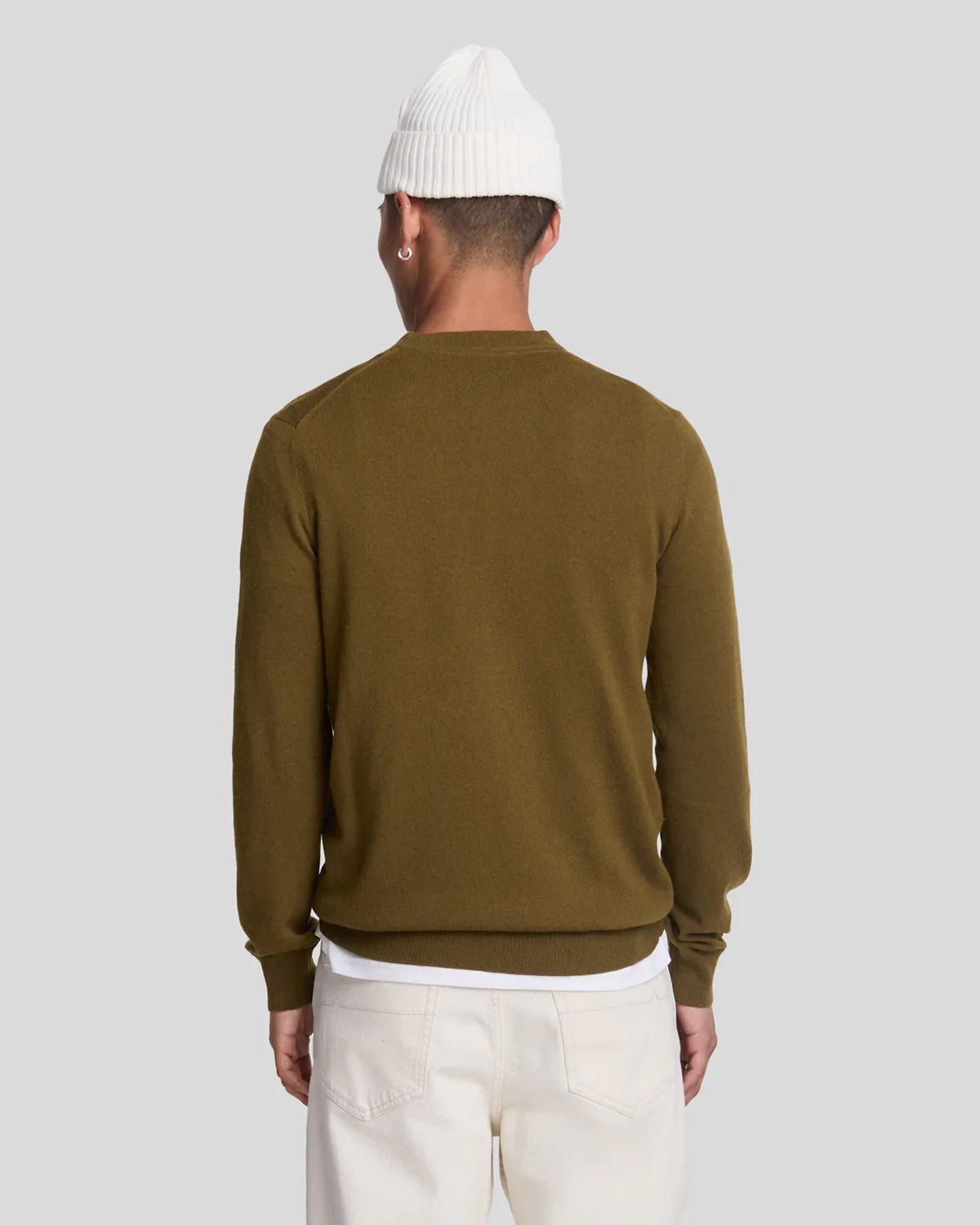 Lyle & Scott Maglia da uomo Jumper Verde - Image 4
