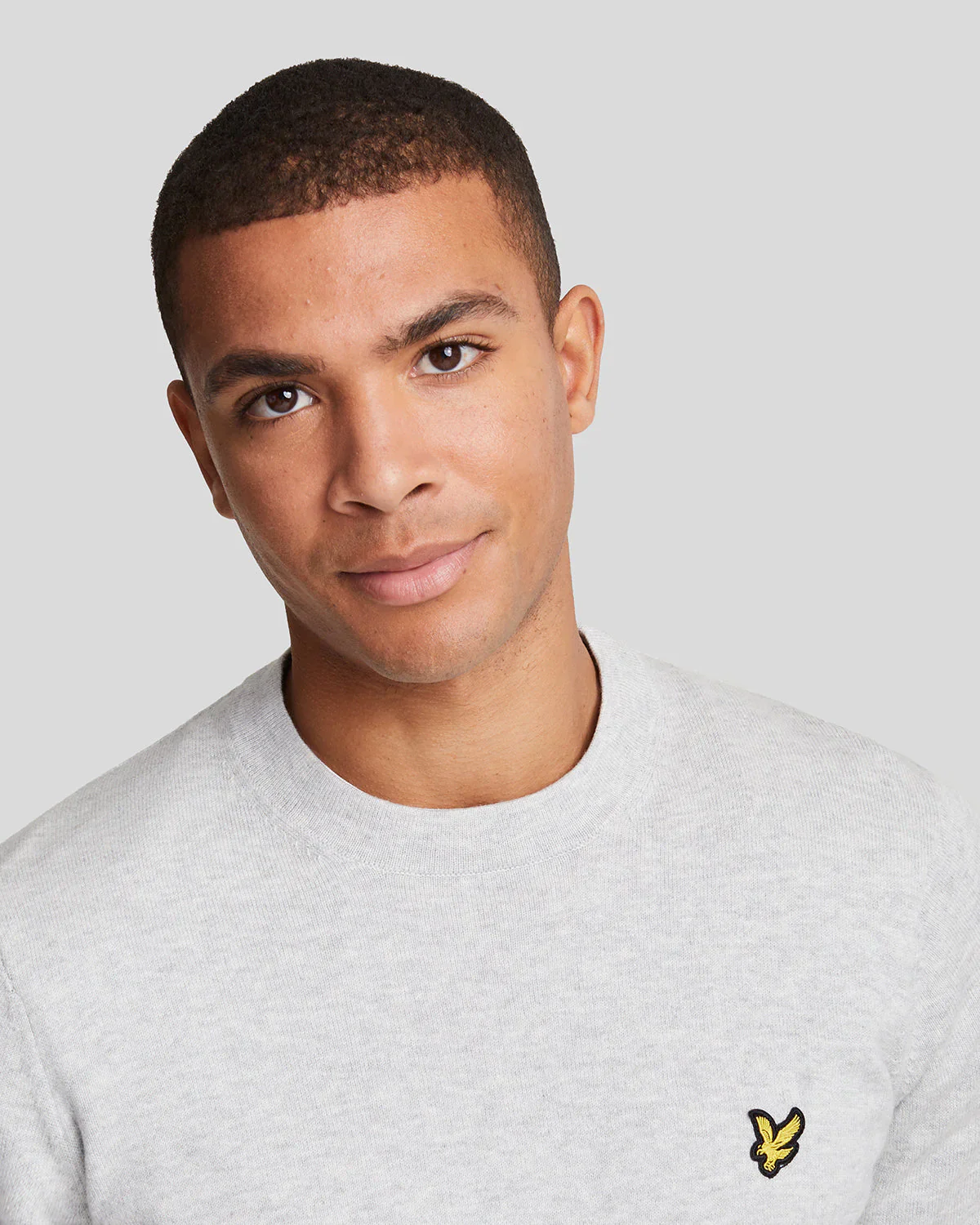 Lyle & Scott Maglia da Uomo Jumper Grigio chiaro - Image 2