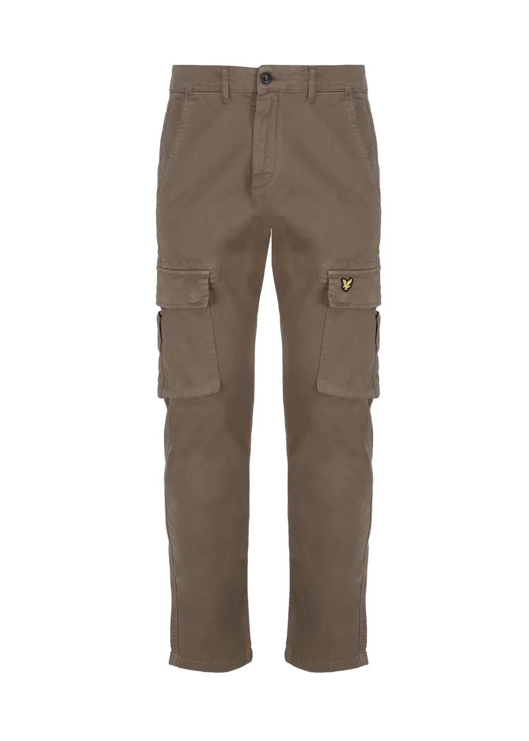 Lyle & Scott Pantalone Con Tasconi da Uomo Cargo Marrone