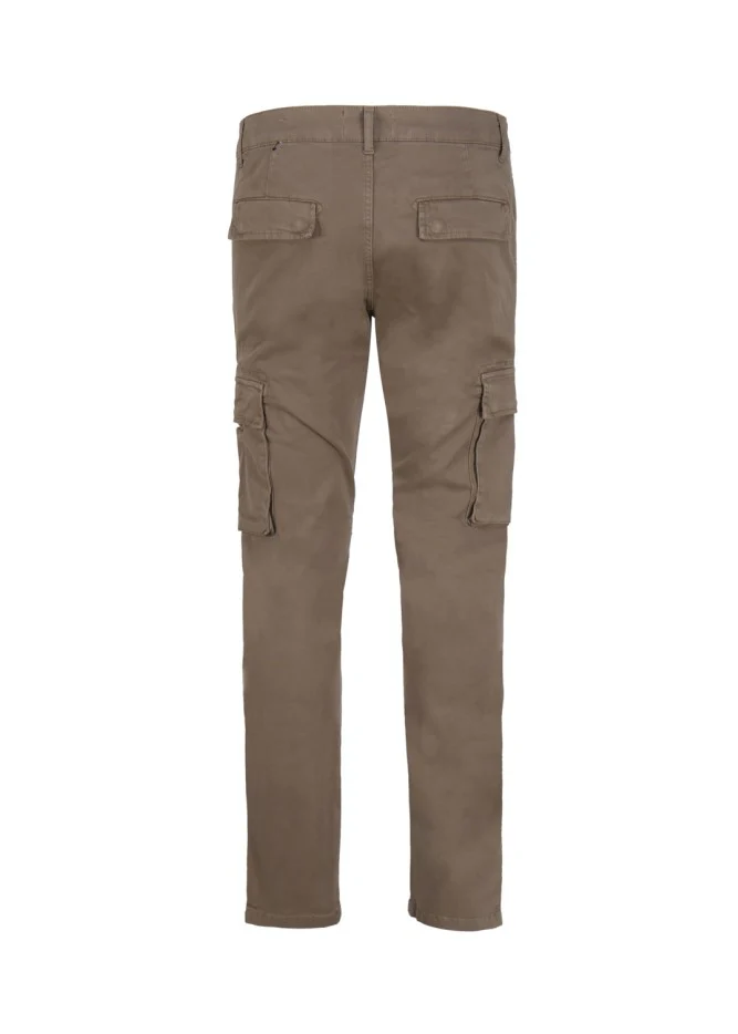 Lyle & Scott Pantalone Con Tasconi da Uomo Cargo Marrone - Image 3