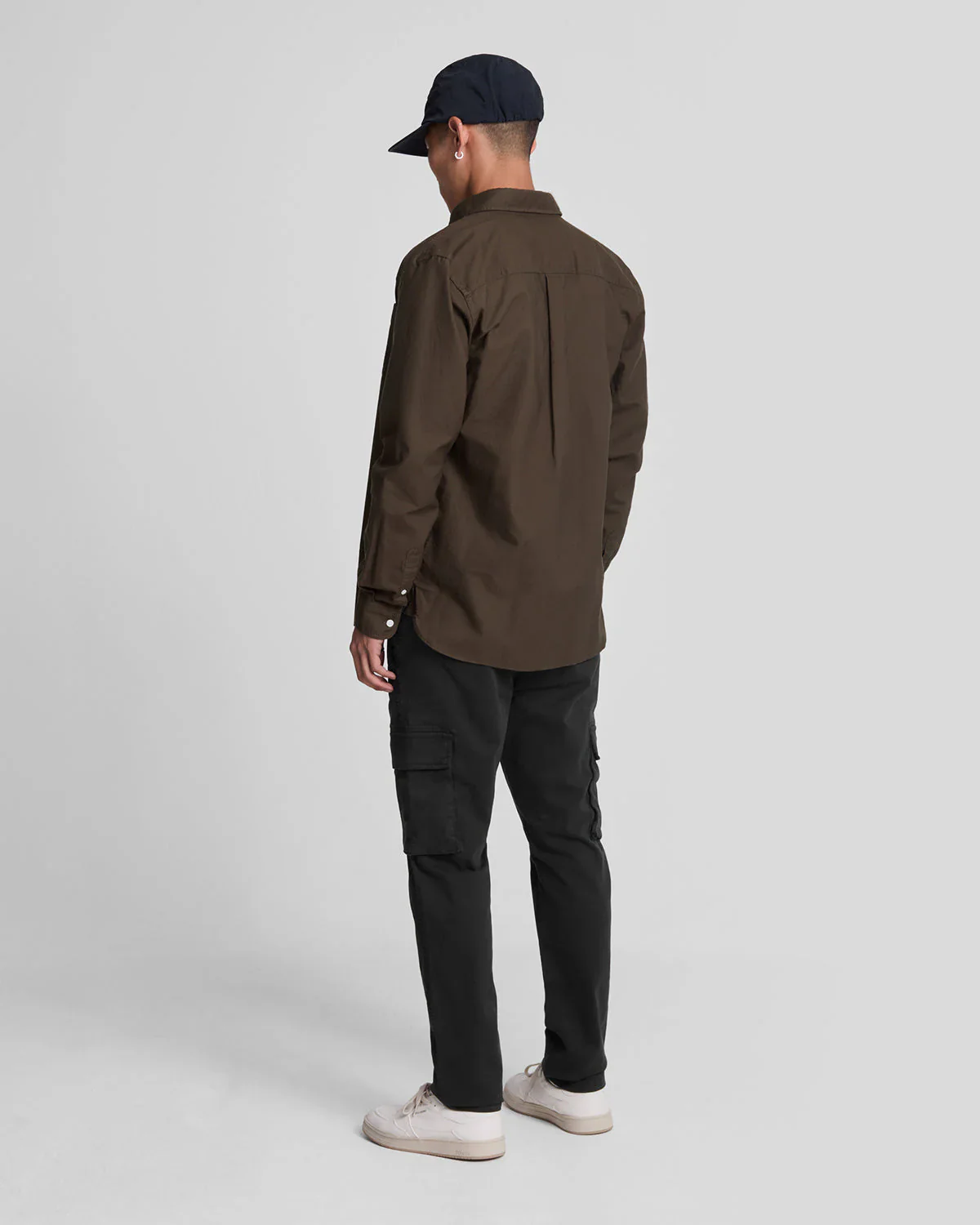 Lyle & Scott Pantalone Con Tasconi da uomo Cargo Nero - Image 4
