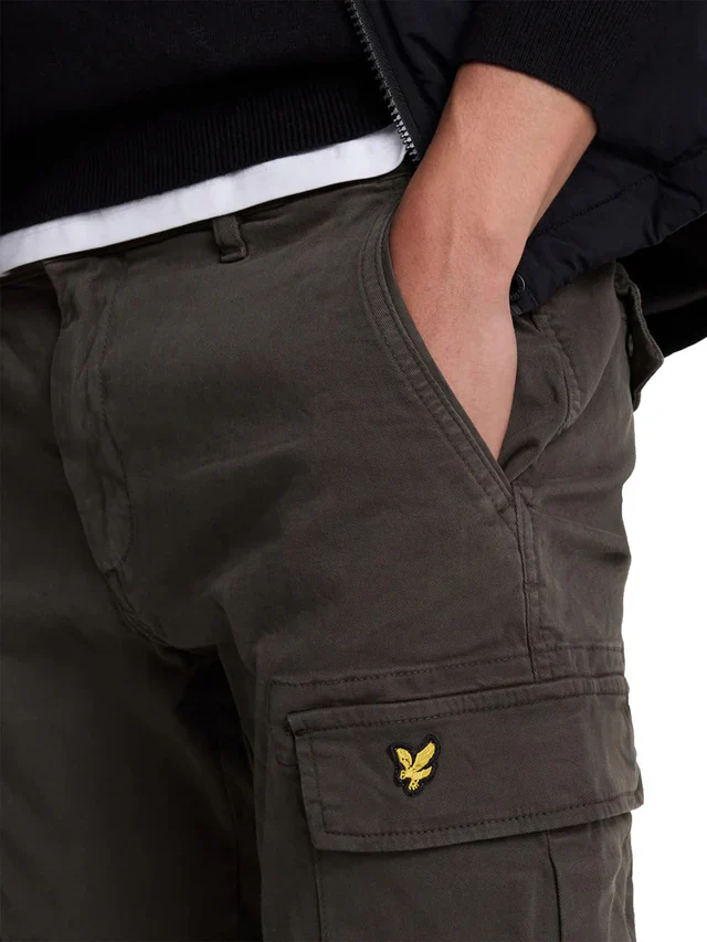 Lyle & Scott Pantalone Con tasconi uomo Cargo Verde - Image 2