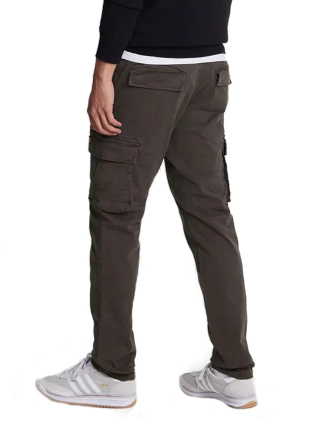 Lyle & Scott Pantalone Con tasconi uomo Cargo Verde - Image 3