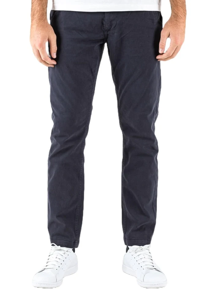 Lyle & Scott Pantalone da uomo Chino Blu