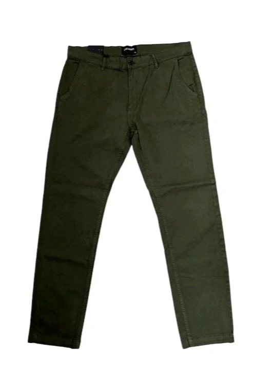 Lyle & Scott Pantalone da uomo Chinos Verde