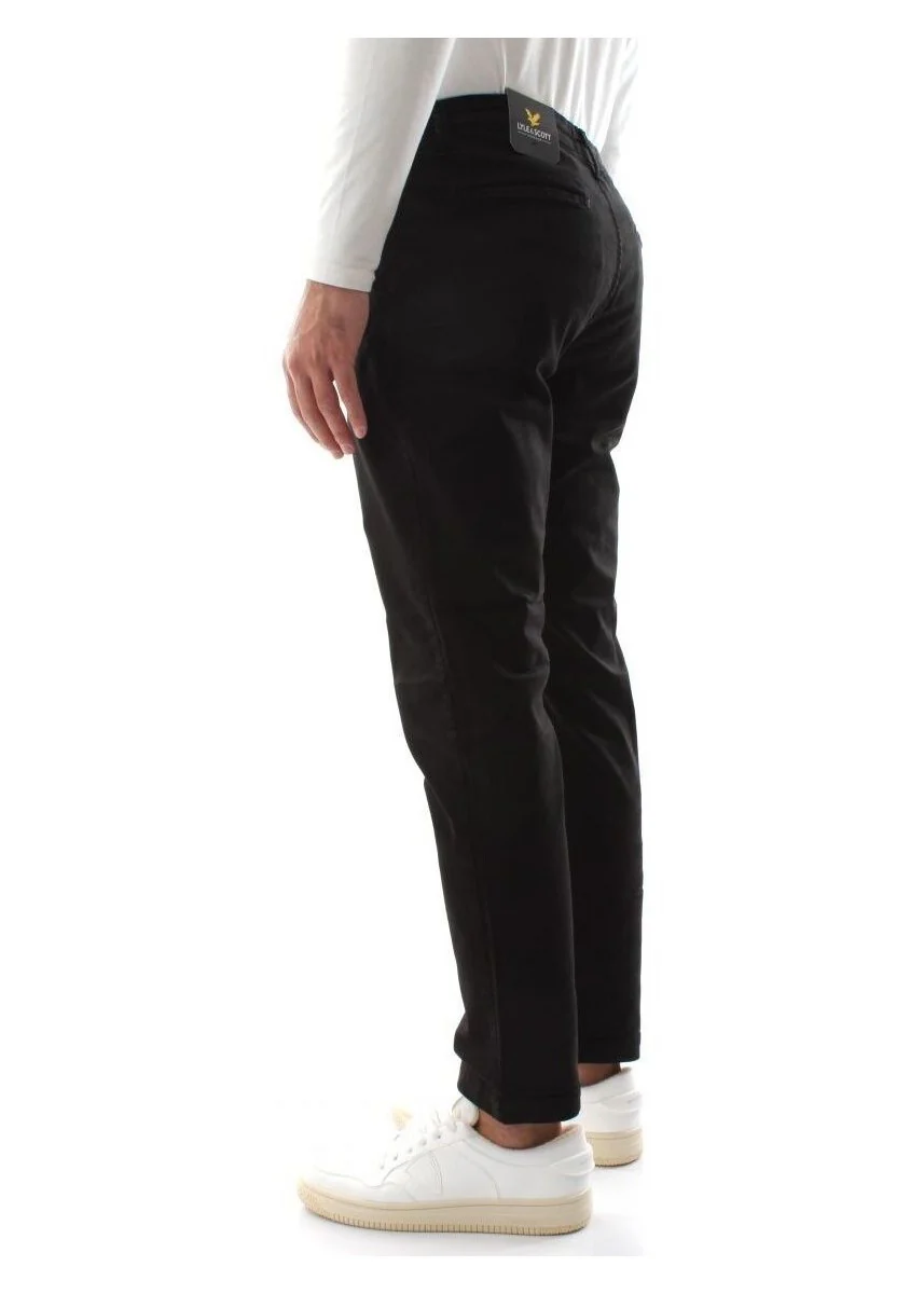 Lyle & Scott Pantalone da Uomo Liverpool Nero - Image 2