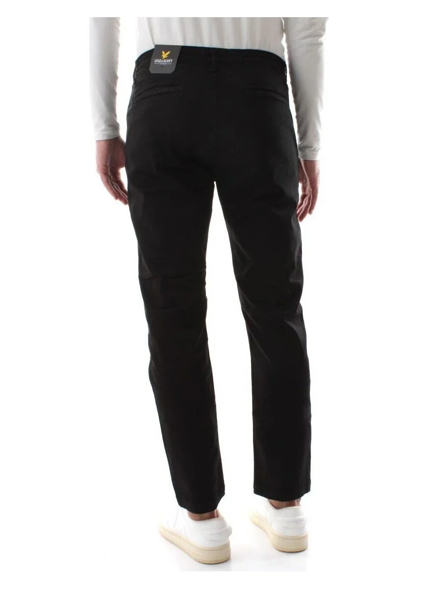Lyle & Scott Pantalone da Uomo Liverpool Nero - Image 3