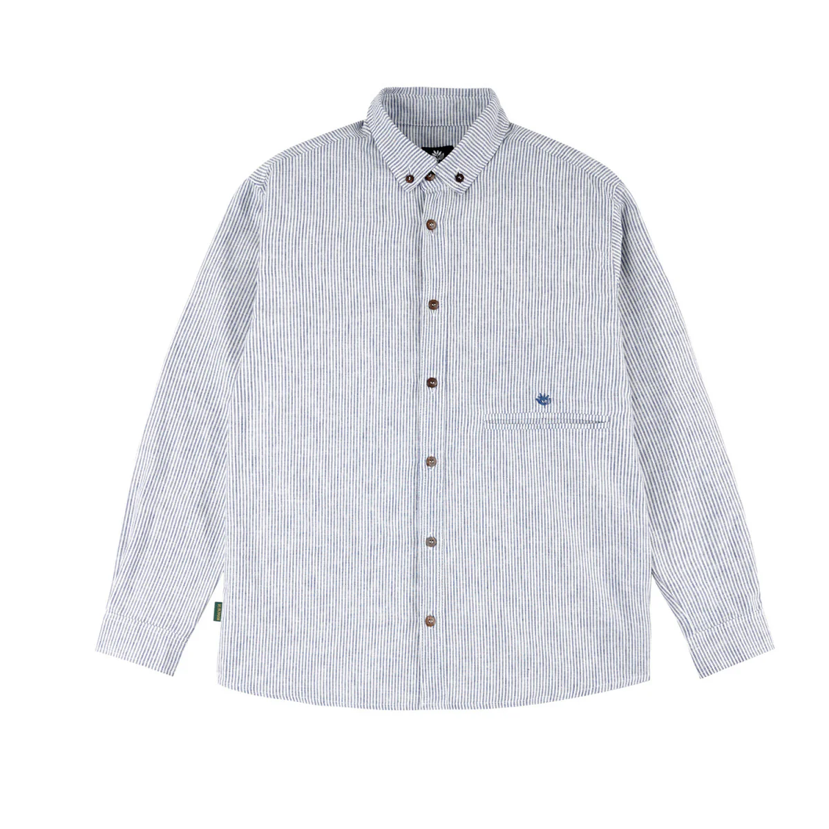 Magenta Camicia uomo Oxford Striped righe blu