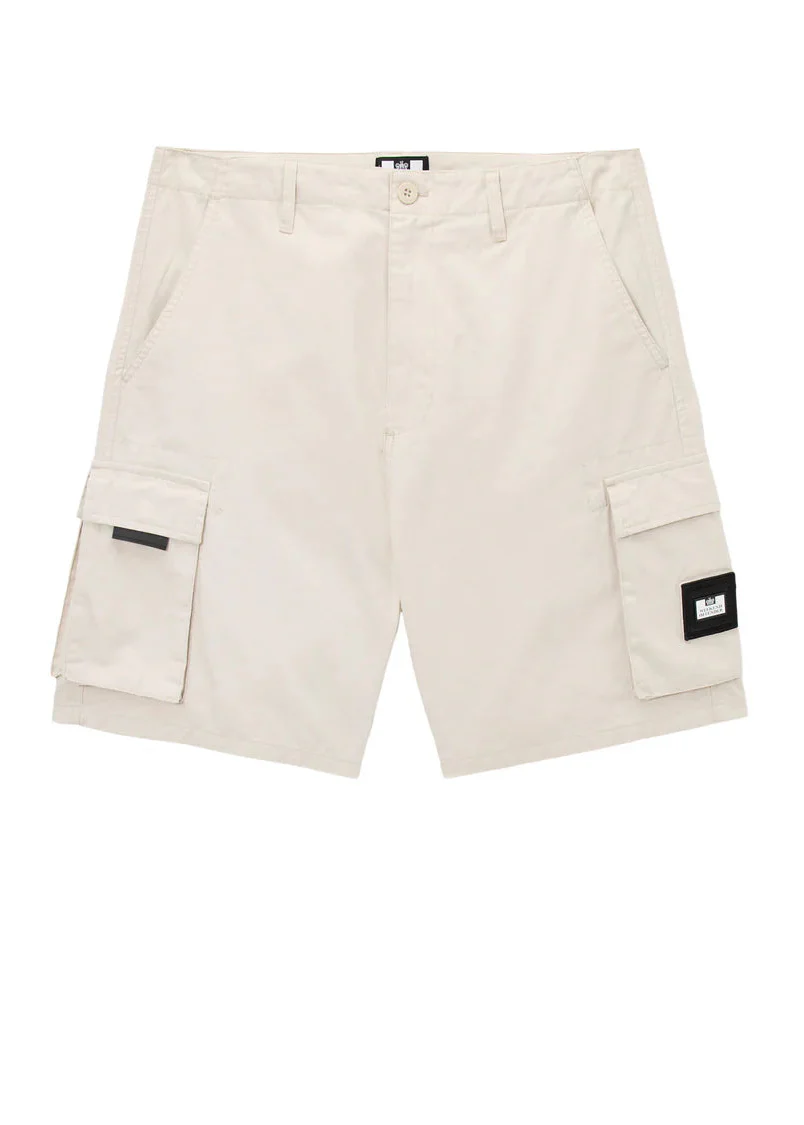 Weekend Offender Pantaloncino da uomo con tasconi Mascia panna