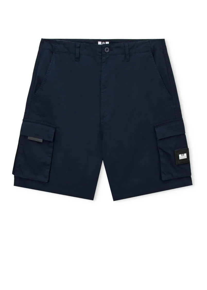 Weekend Offender Pantaloncino con tasconi da uomo Mascia Cargo blu