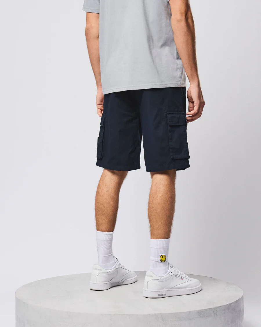 Weekend Offender Pantaloncino con tasconi da uomo Mascia Cargo blu - Image 4