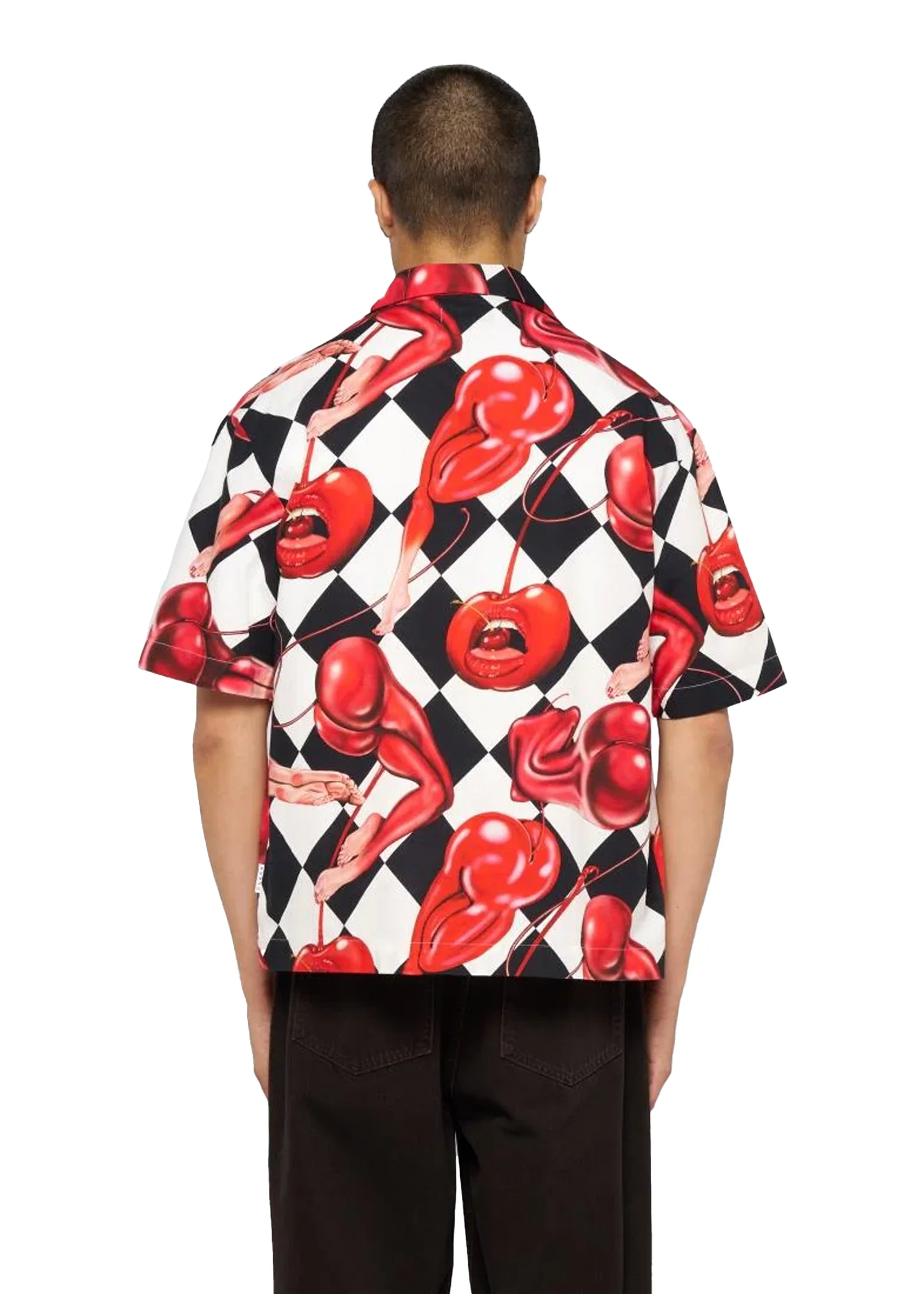 Edwin Camicia a fantasia da uomo manica corta da Miki Kim Cherry - Image 4
