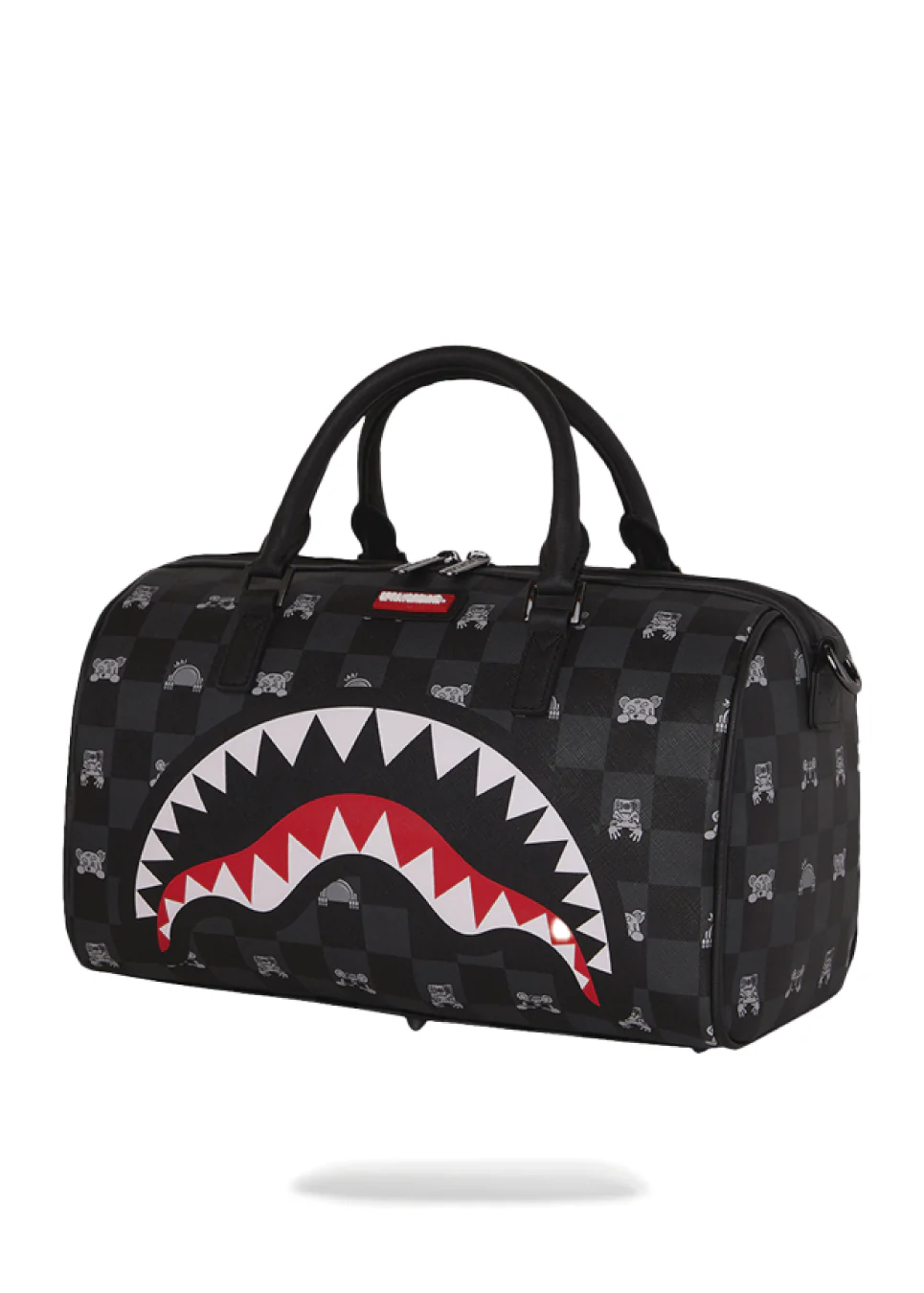Sprayground Borsa da viaggio unisex Mini Duffle nera - Image 3