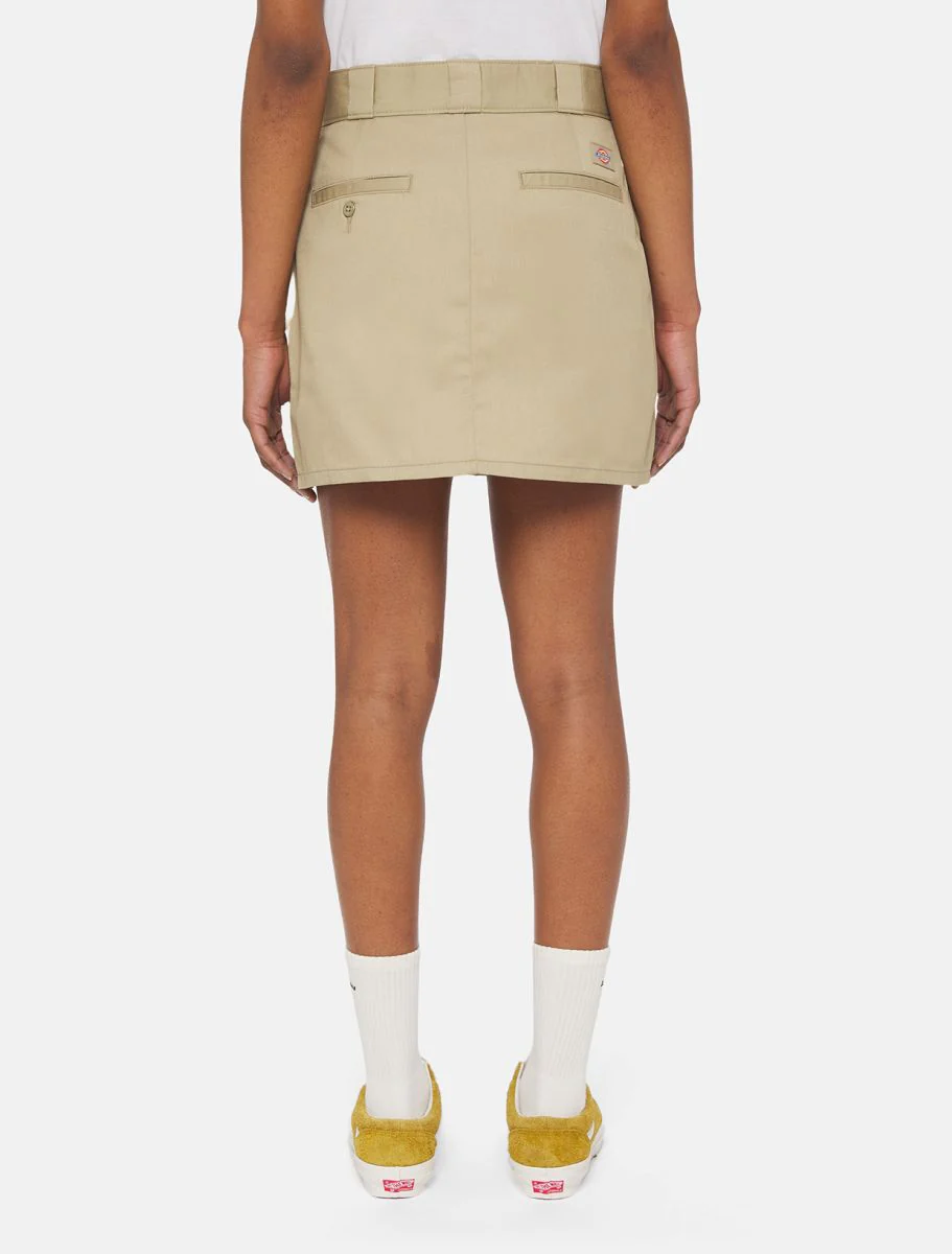 Dickies Minigonna in cotone Work beige - Image 3