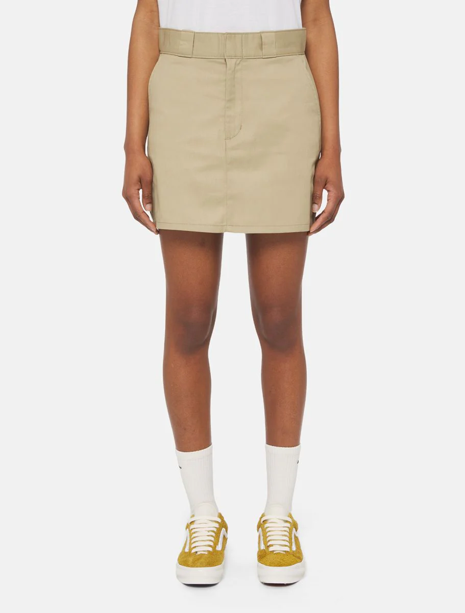 Dickies Minigonna in cotone Work beige - Image 4
