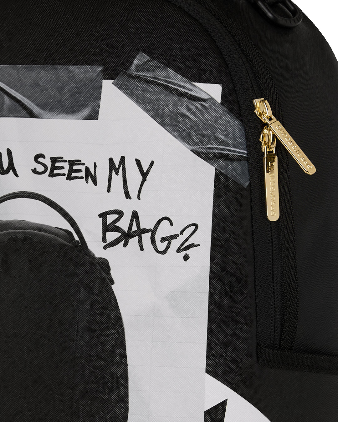 Sprayground Zaino Unisex Missing Bag Flyer nero - Image 8