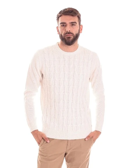 MARKUP MAGLIA TRECCE GIROCOLLO MK390026
