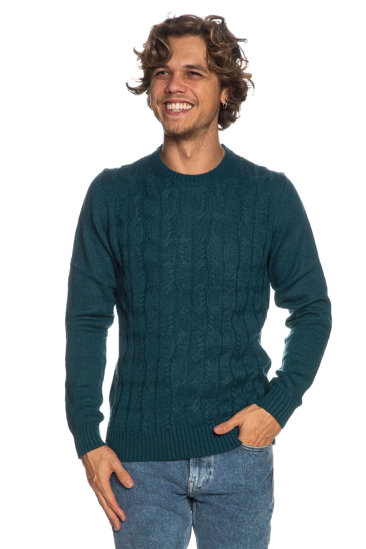 MARKUP MAGLIA TRECCE GIROCOLLO MK390026 - Image 2