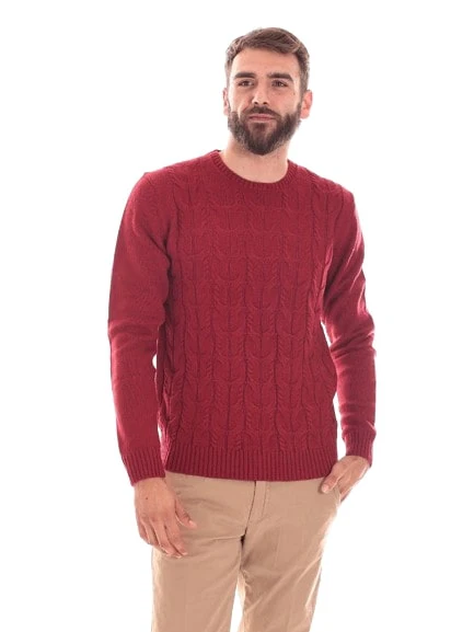 MARKUP MAGLIA TRECCE GIROCOLLO MK390026 - Image 3