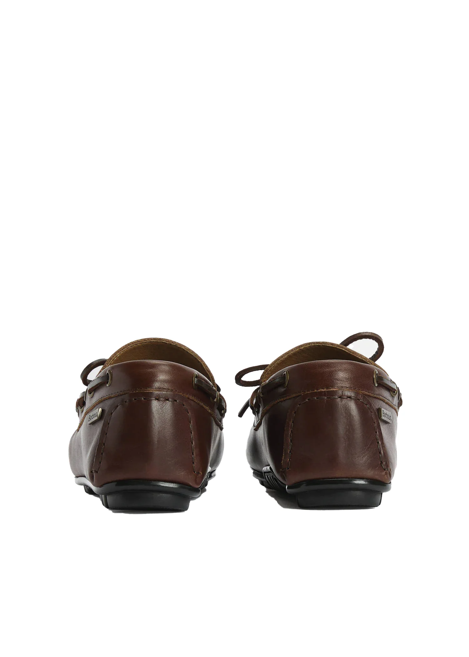 Barbour Mocassini in pelle da uomo Driver Courage marrone - Image 4