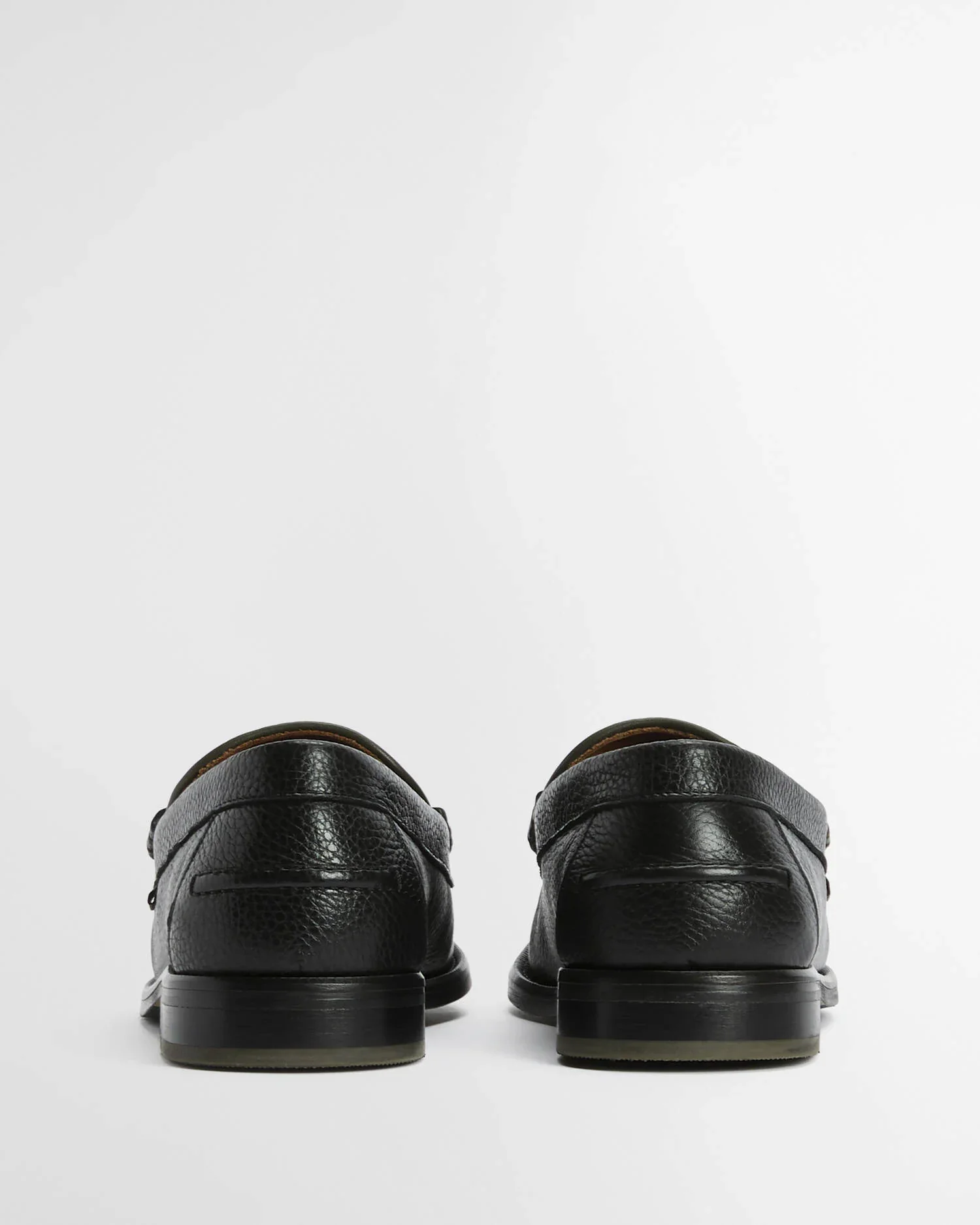 Barbour Mocassino in pelle da uomo Linford nero - Image 3