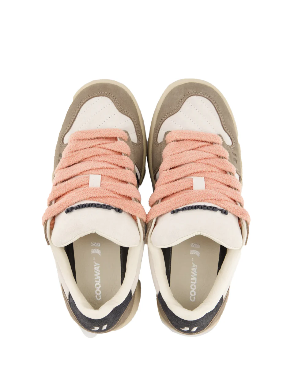 Coolway Sneaker in pelle da daonna Moka Urban Terra - Image 3
