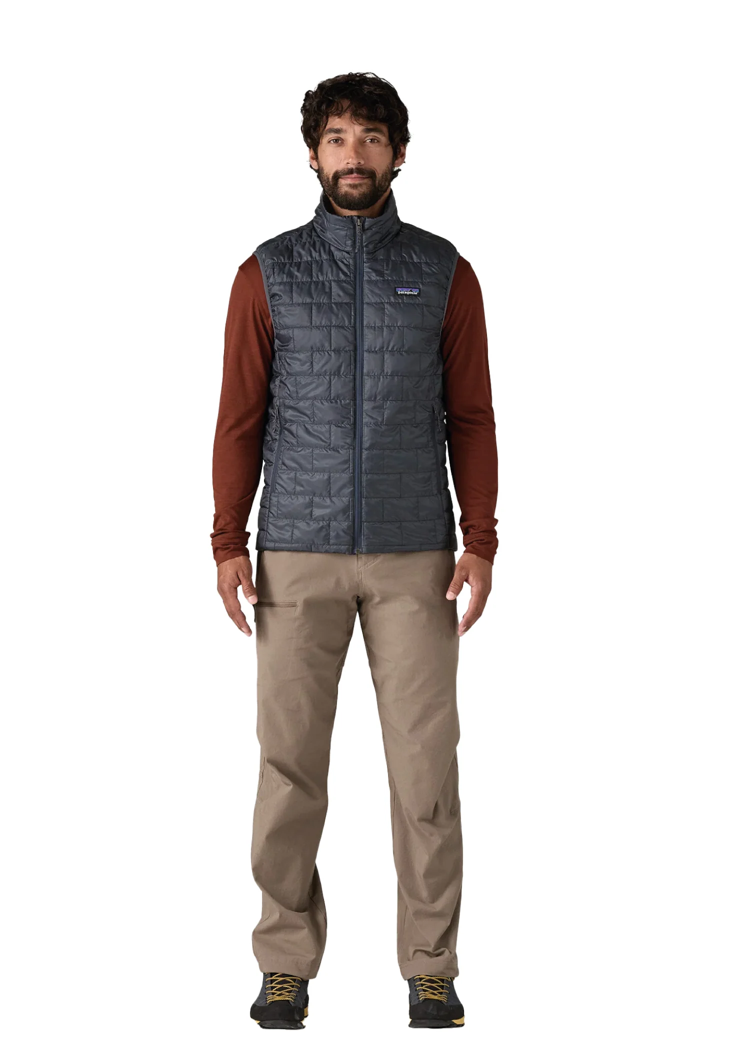 Patagonia Giacca da uomo smanicata Nano Puff nera - Image 2