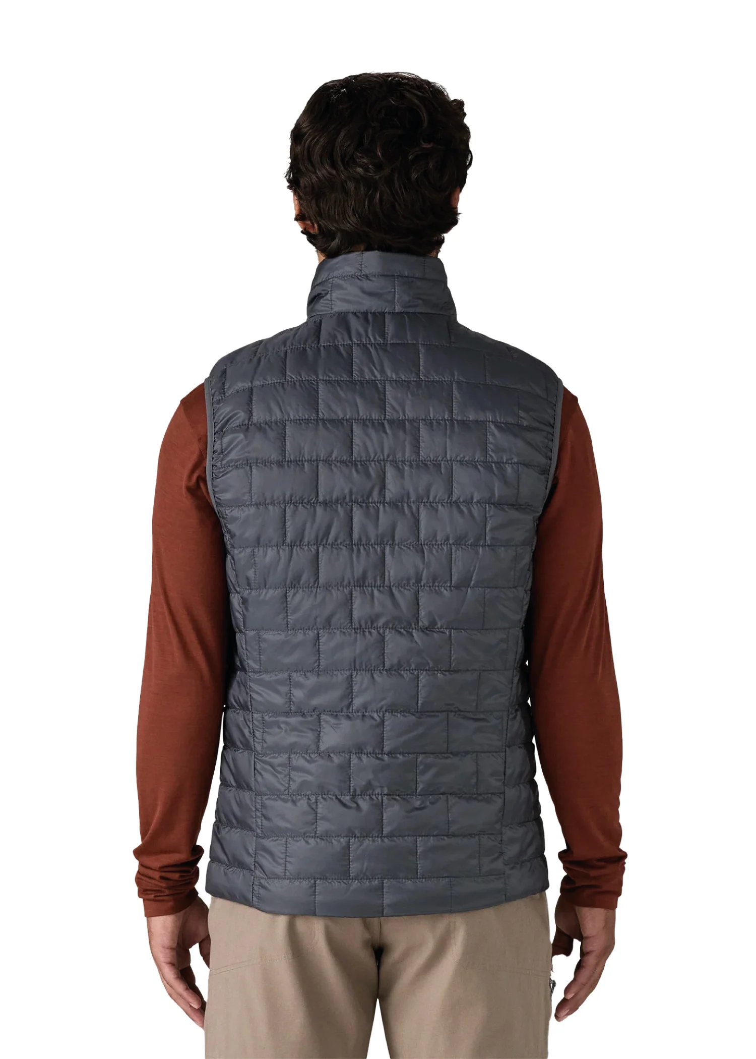 Patagonia Giacca da uomo smanicata Nano Puff nera - Image 3