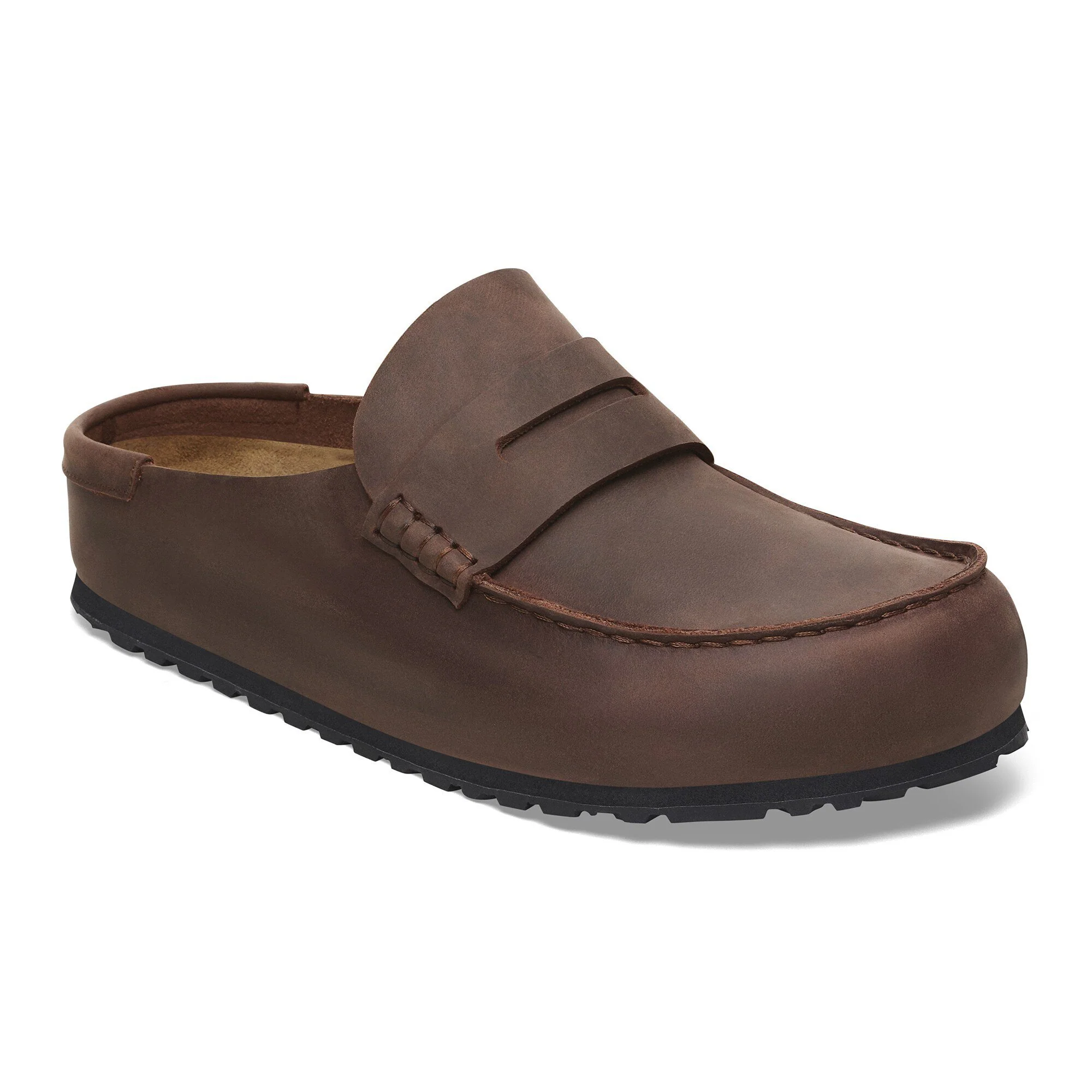 Birkenstock Mocassimo in pelle Naples Wrapped (Calzata Stretta)