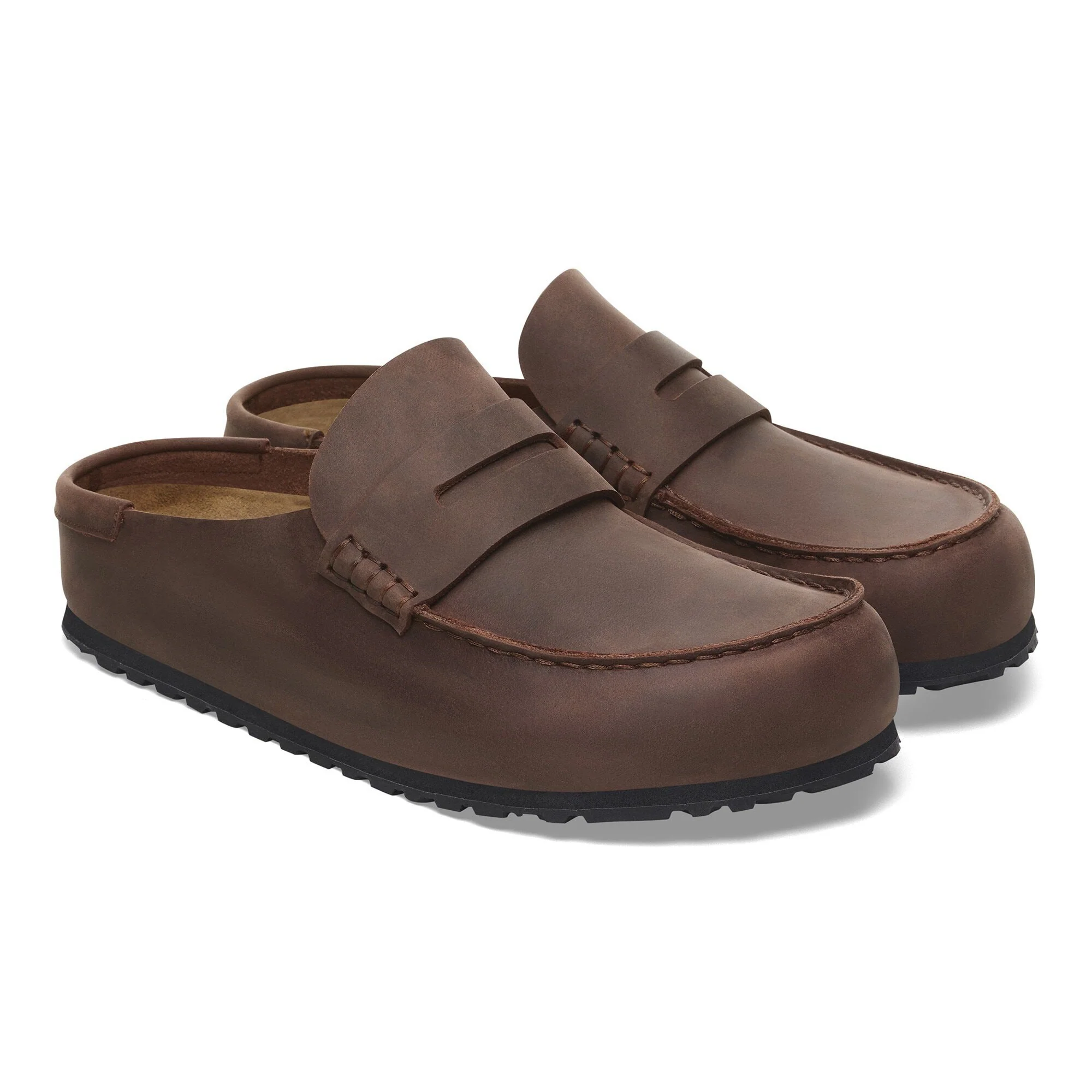 Birkenstock Mocassimo in pelle Naples Wrapped (Calzata Stretta) - Image 2
