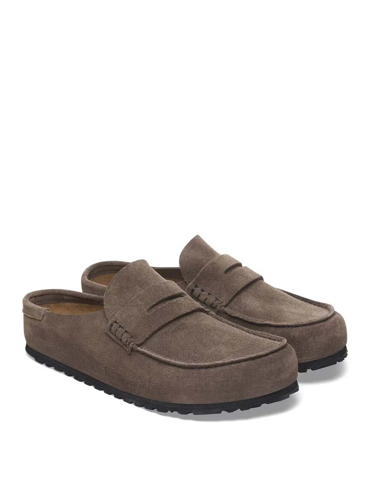 Birkenstock Mocassino in pelle scamosciata Naples Wrapped (Calzata Stretta) - Image 4