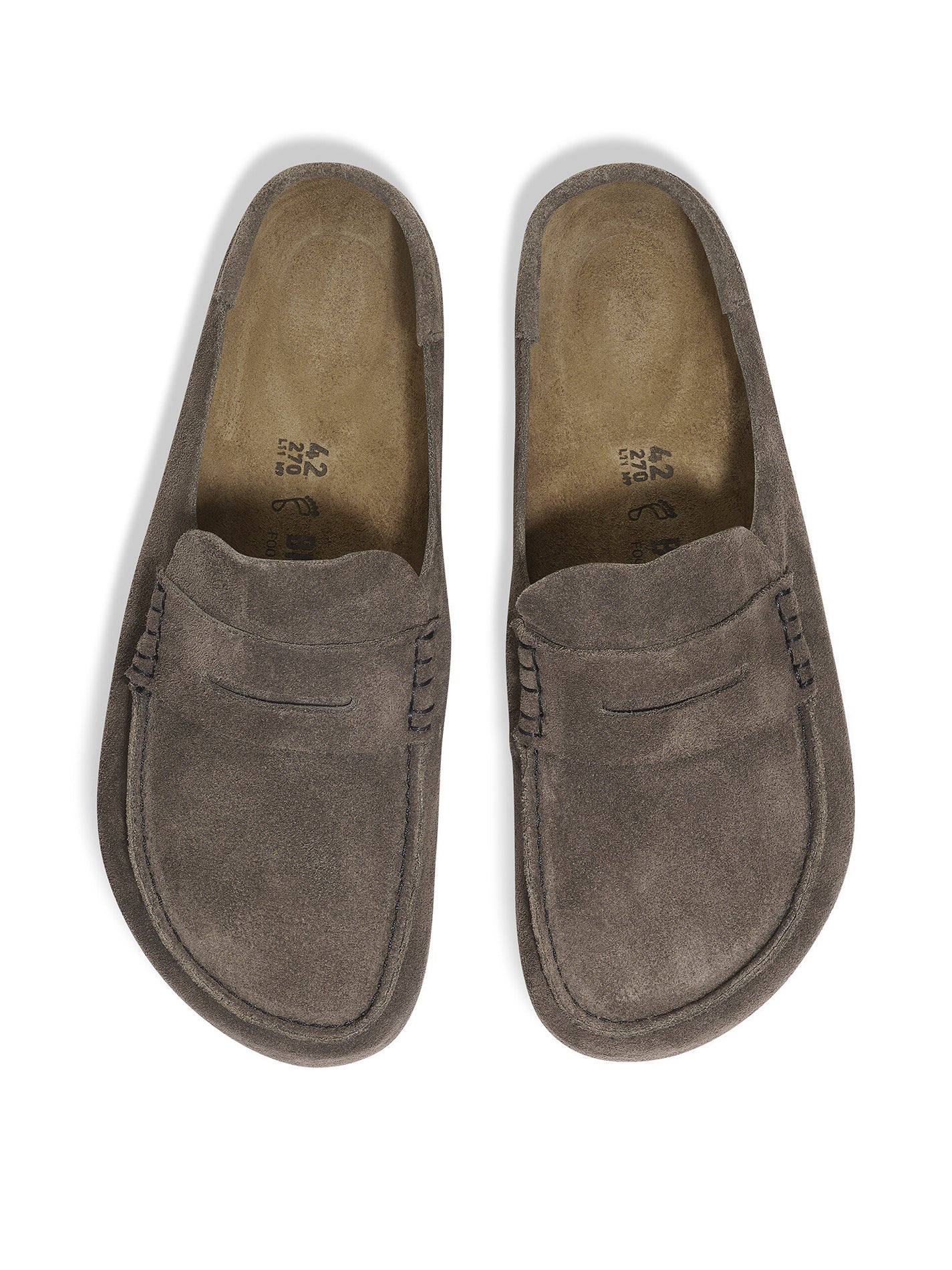 Birkenstock Mocassino in pelle scamosciata Naples Wrapped (Calzata Stretta) - Image 5