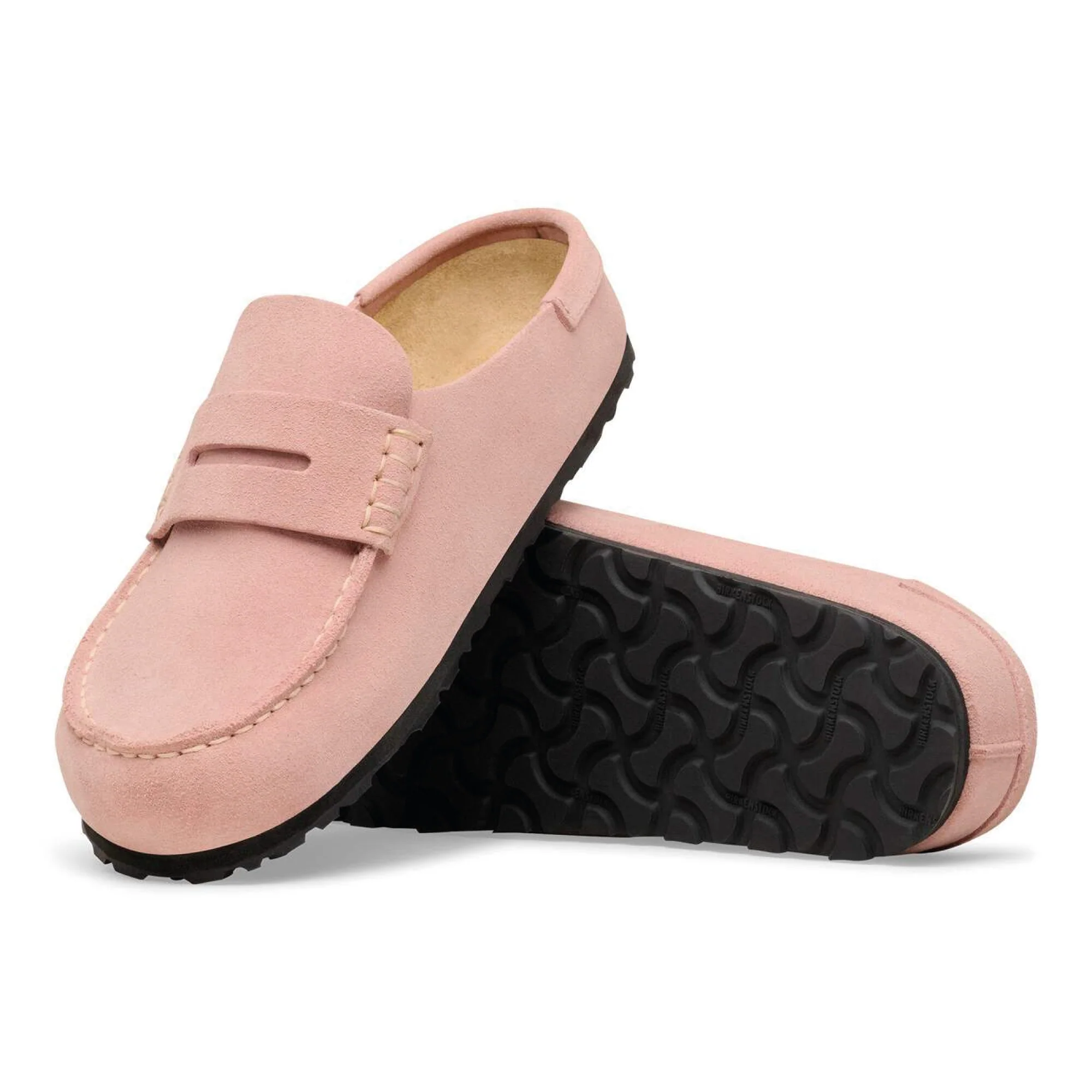 Birkenstock Mocassino da donna in pelle scamosciata Naples Wrapped - Image 3