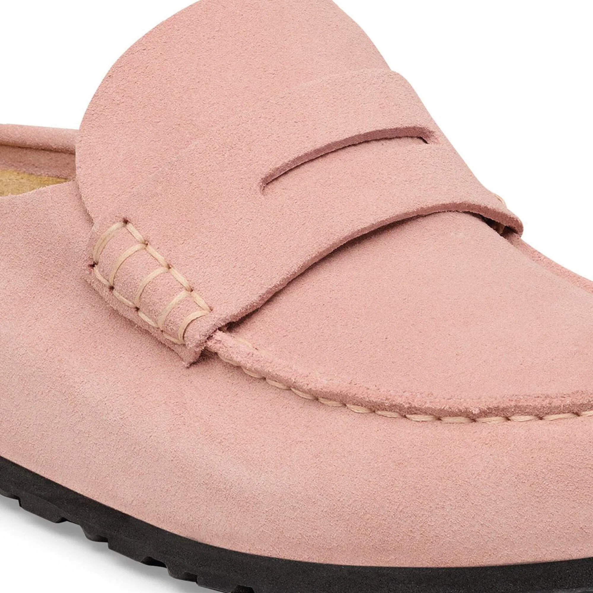 Birkenstock Mocassino da donna in pelle scamosciata Naples Wrapped - Image 5