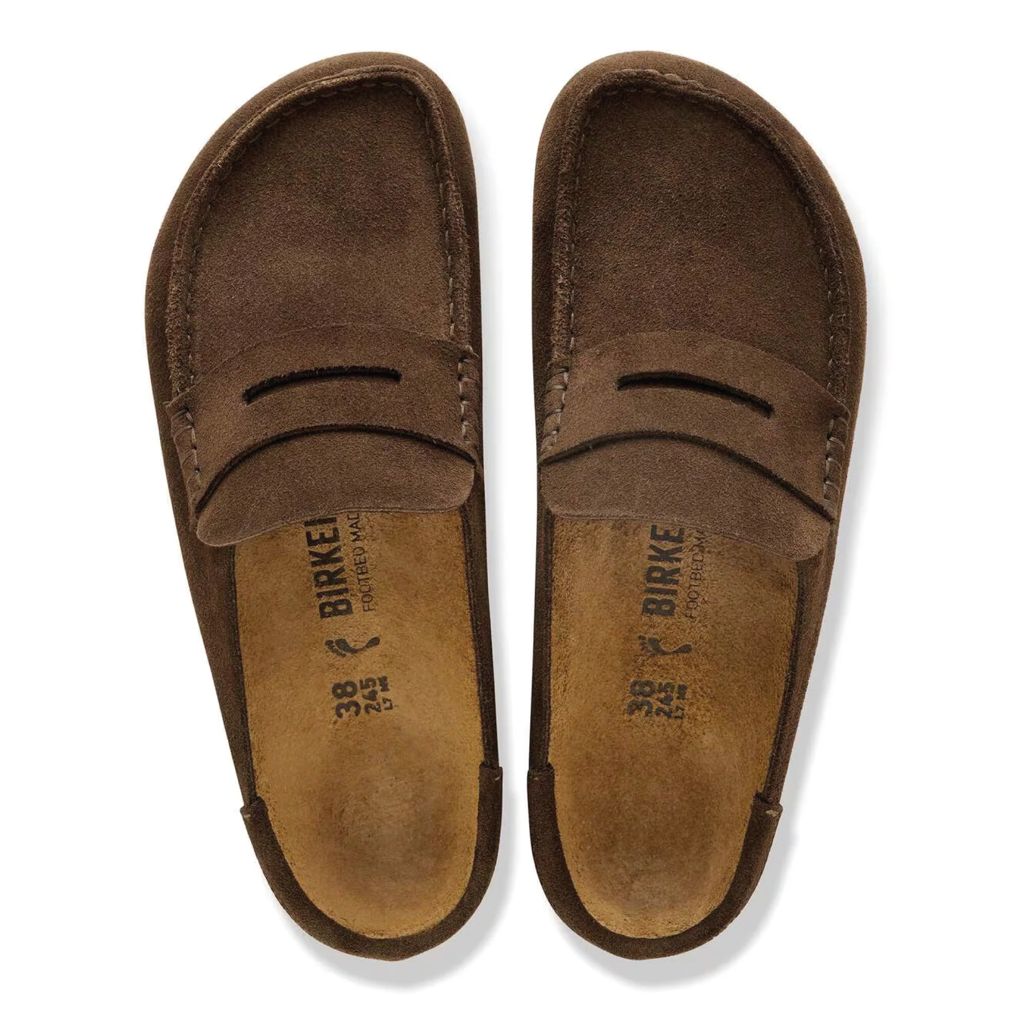Birkenstock Mocassini in pelle scamosciata Naples Wrapped - Image 4