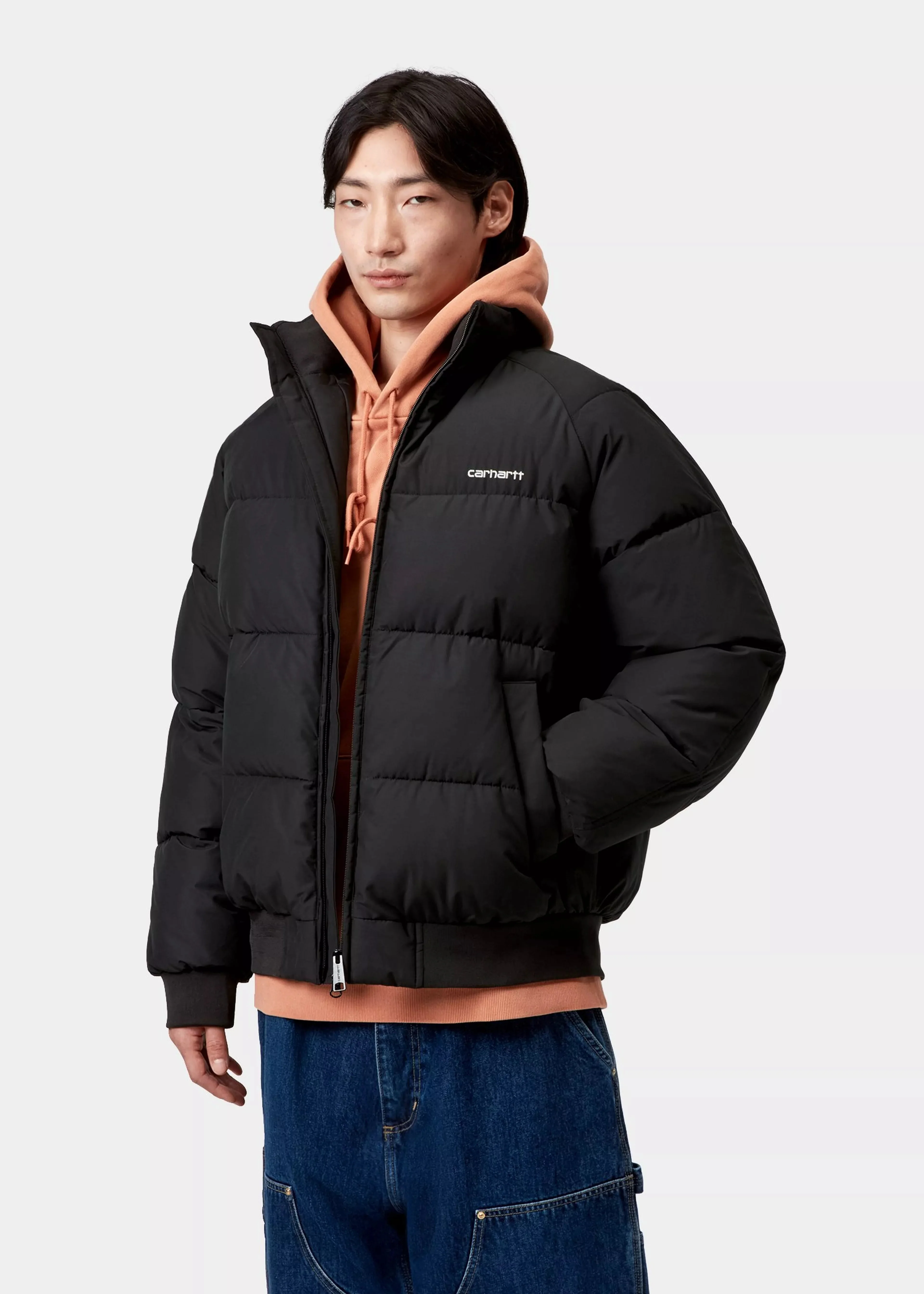 Carhartt Wip Giacca piumino da uomo Nebraska nera - Image 2
