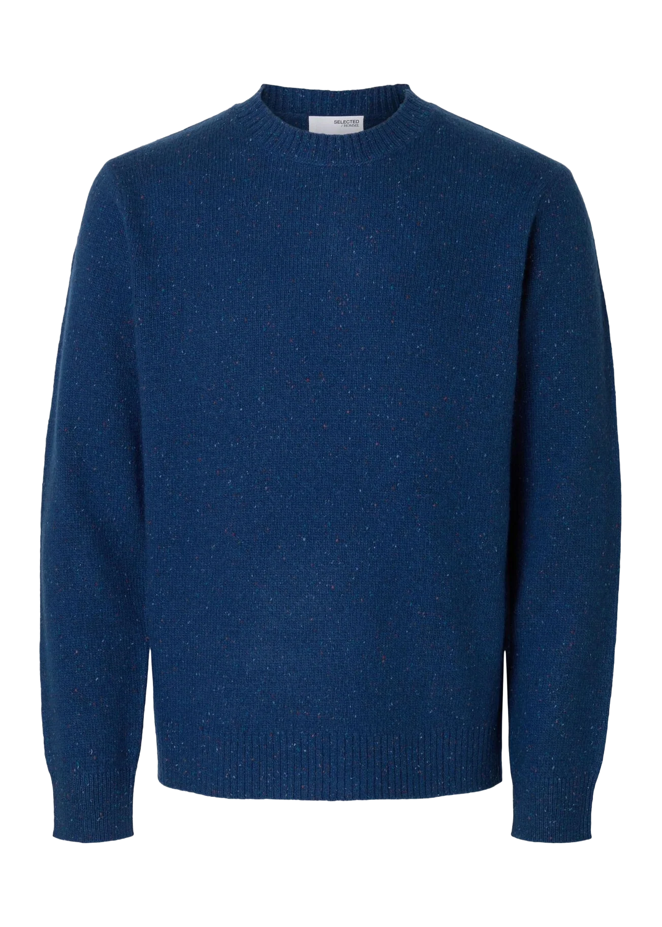 Selected Maglia da uomo girocollo in misto lana Neil