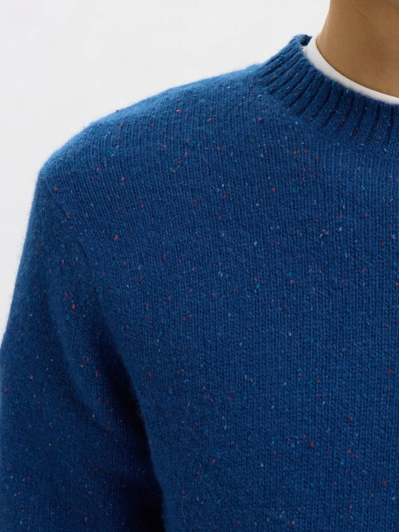 Selected Maglia da uomo girocollo in misto lana Neil - Image 3