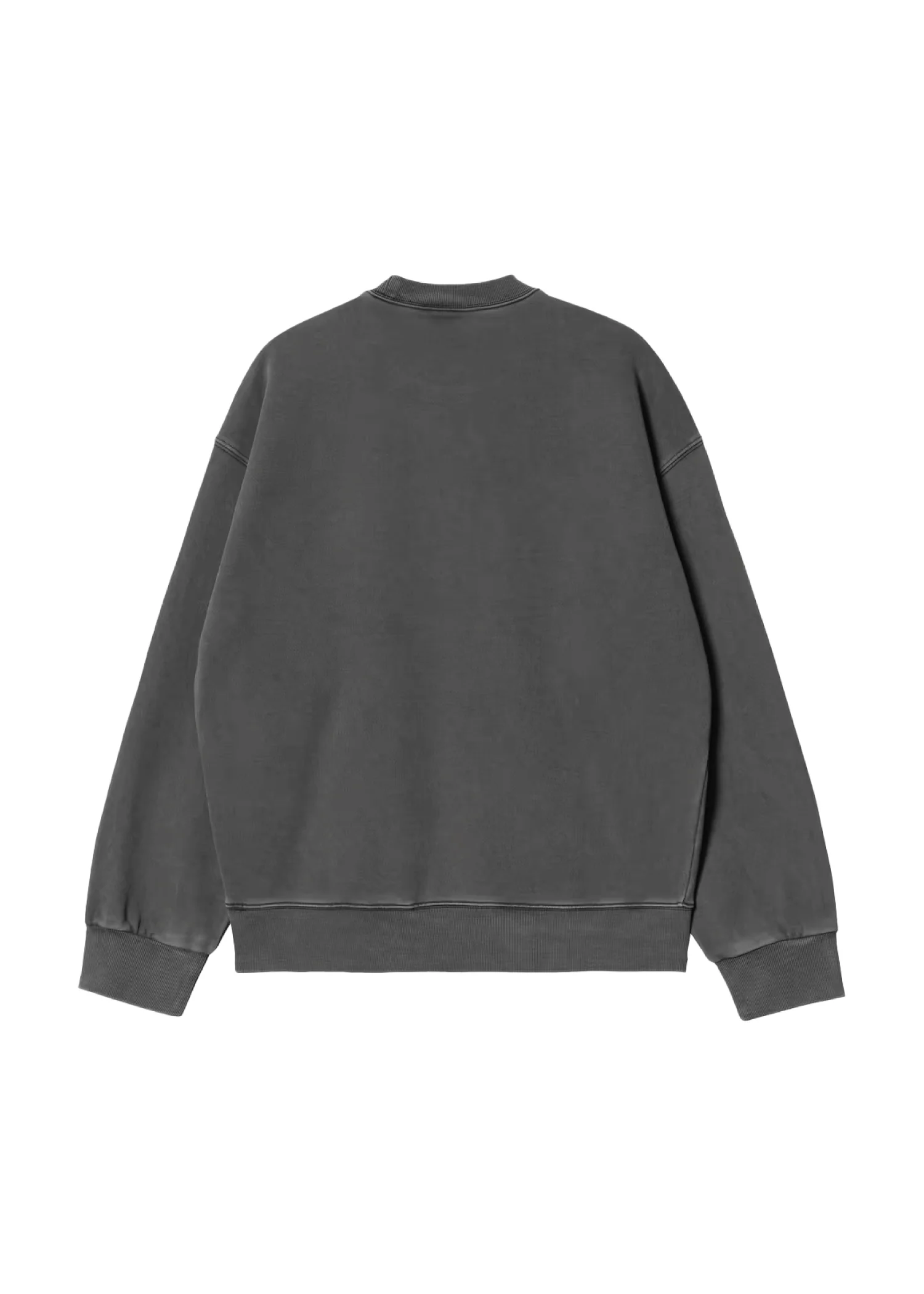 Carhartt Wip Felpa da uomo girocollo Nelson nero lavato - Image 2