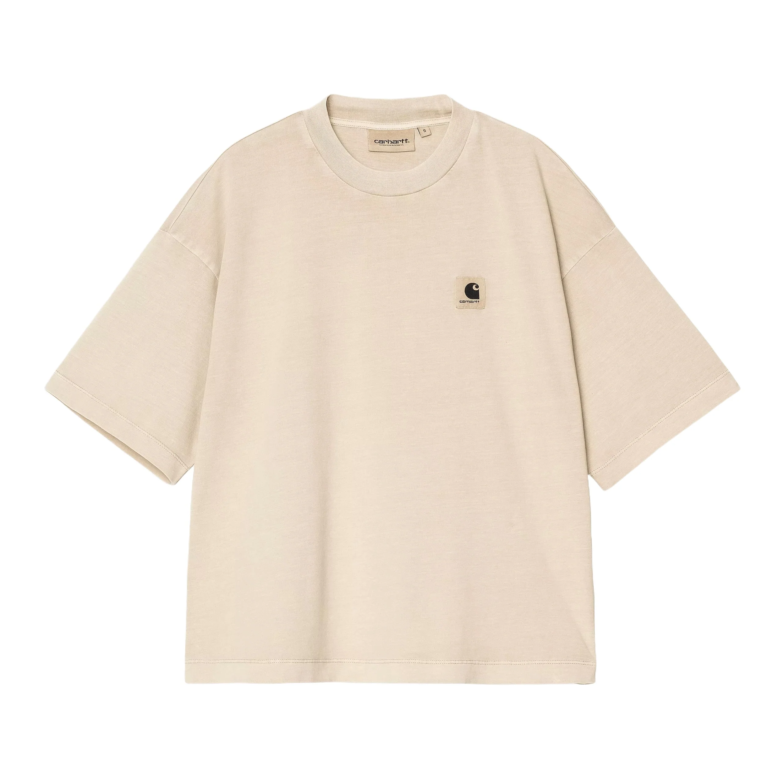 Carhartt Wip T-Shirt corta da donna Nelson beige