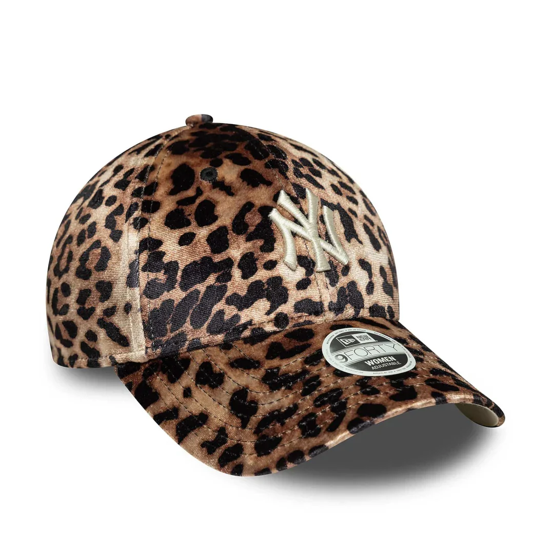 New Era Cappellino in velluto stampato da donna leopardato Leo - Image 4