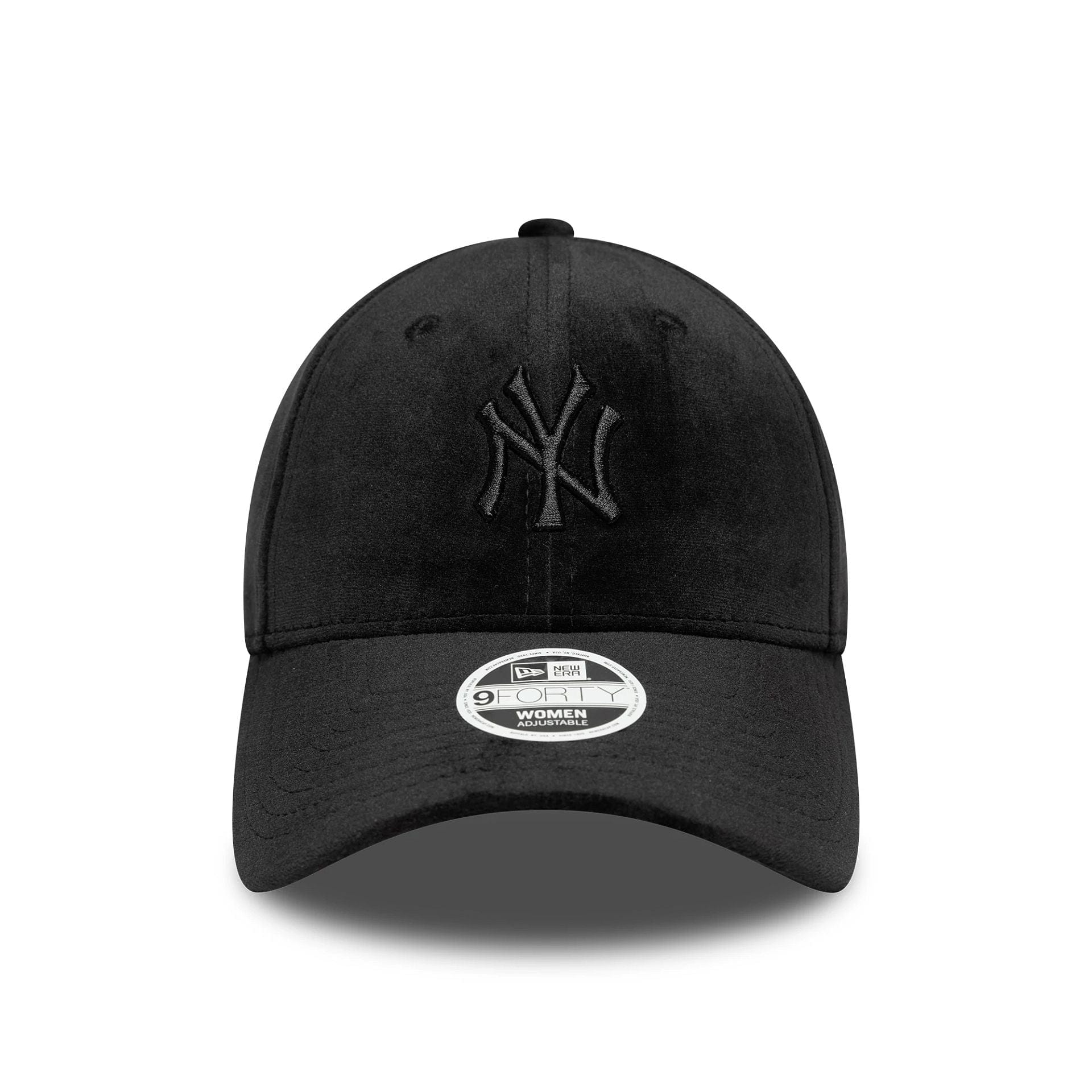 New Era Cappellino in velluto liscio da donna NY Yankees nero - Image 3
