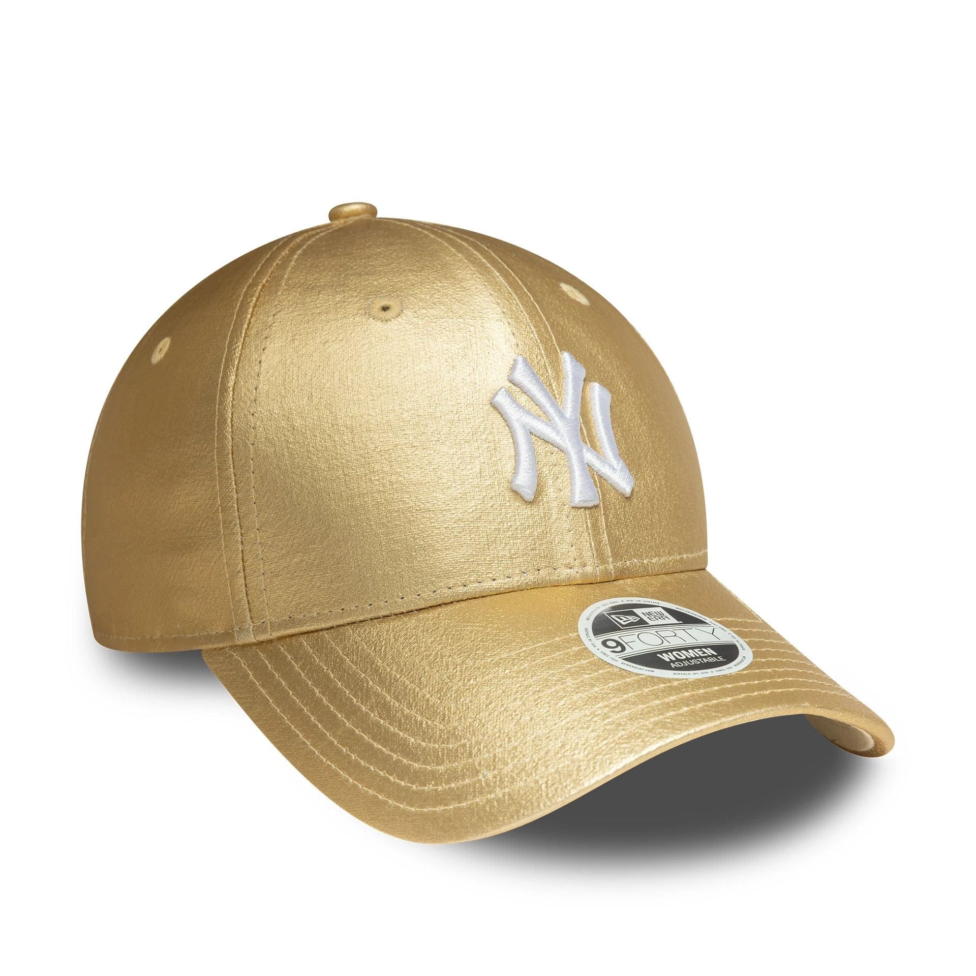 New Era Cappellino da donna New York Yankees MLB Metallic dorato - Image 4