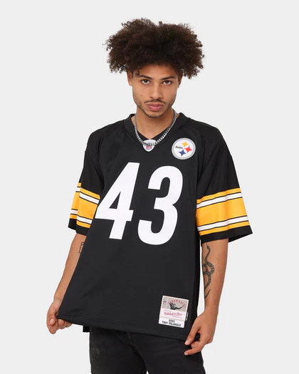Mitchell & Ness Maglia  football americano NFL Troy Polamalu Pittsburgh Steelers - Image 3