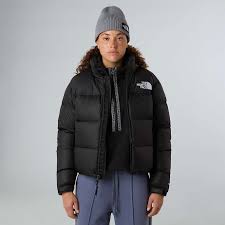 The North Face Giacca piumino da donna Nuptse nero - Image 3