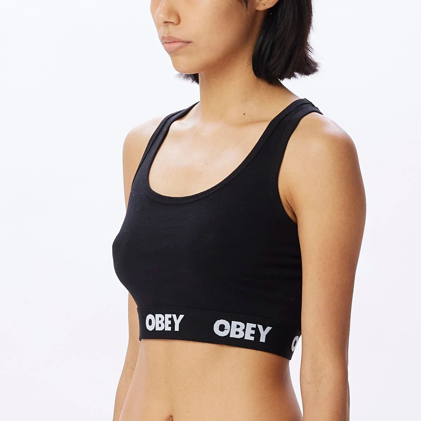 Obey Top Donna Bralette 2 Pack Nero - Image 5