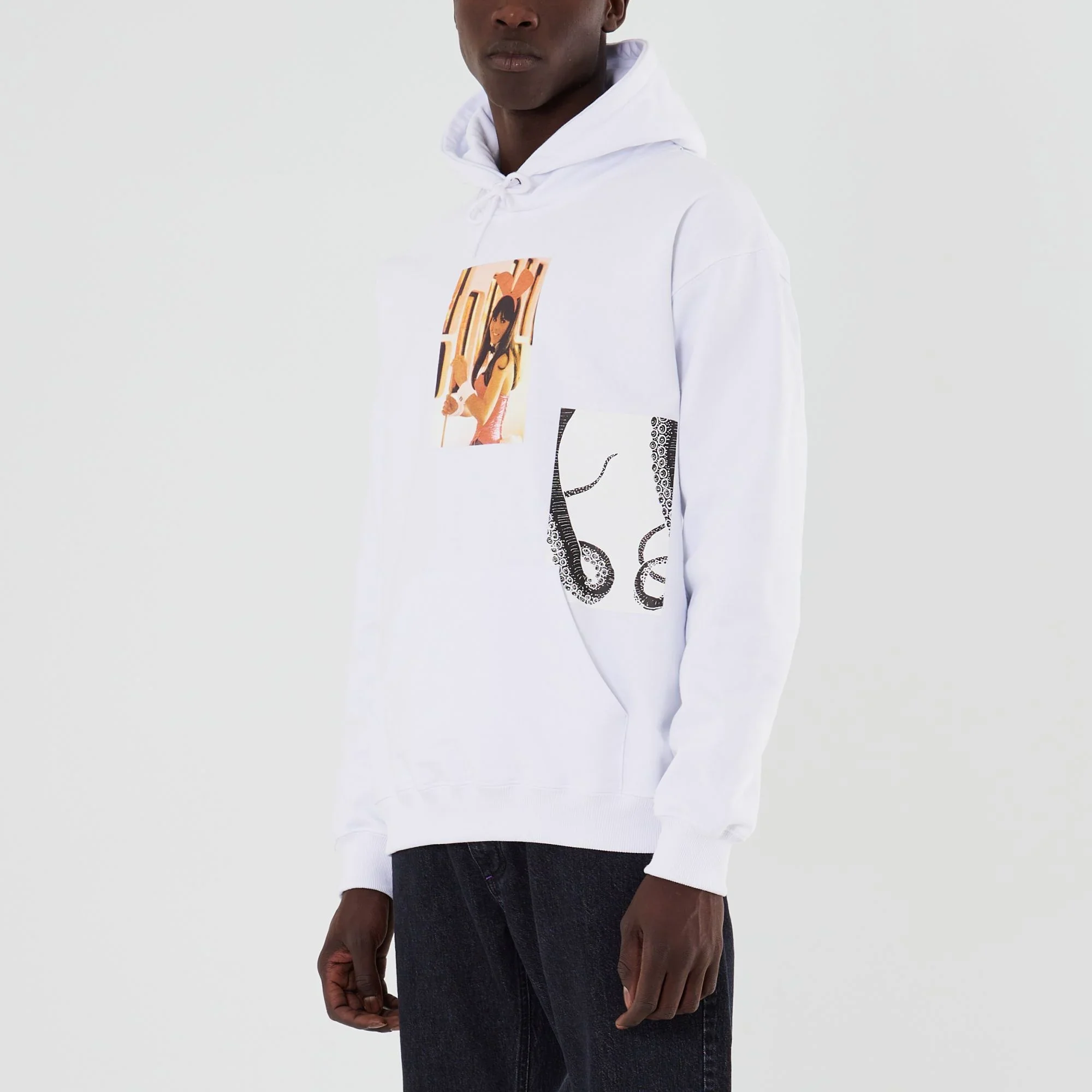 OCTOPUS BUNNY BILLIARD BLITZ HOODIE 23WOSH90-WHT - Image 3